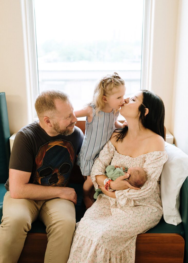 fresh 48 newborn baby hospital portrait Winnipeg