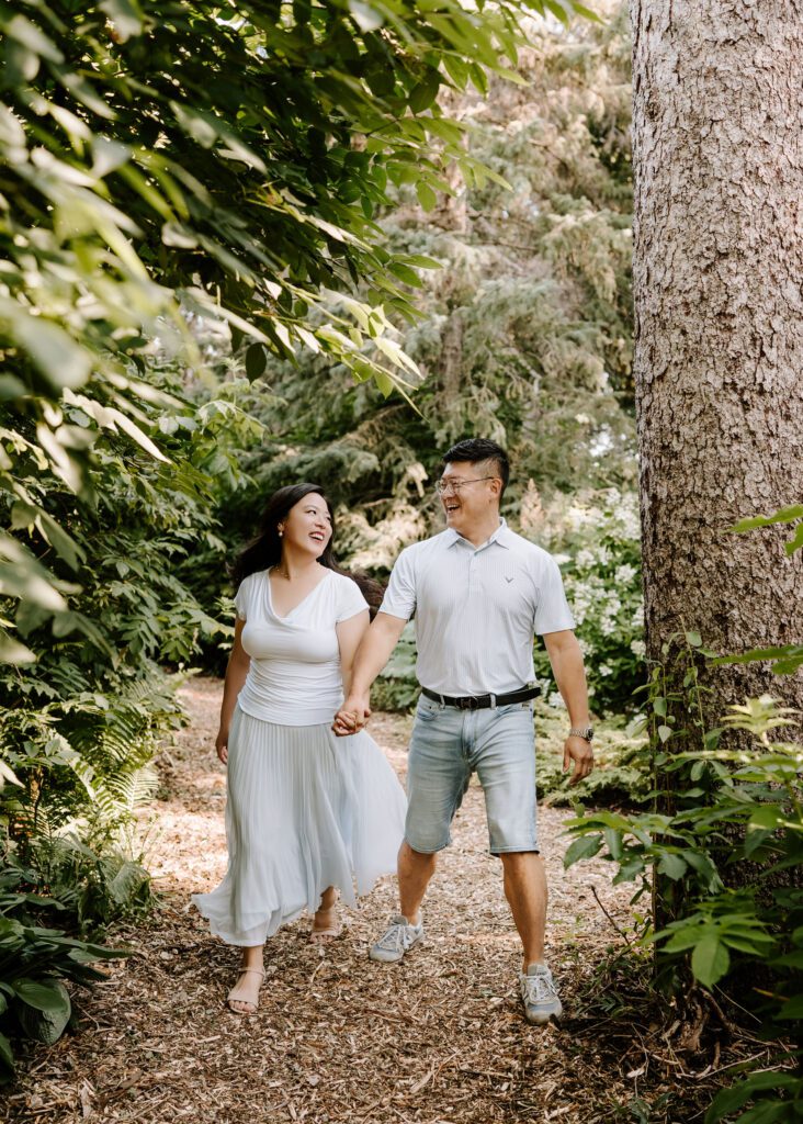 Natural family photos during an outdoor session in Winnipeg