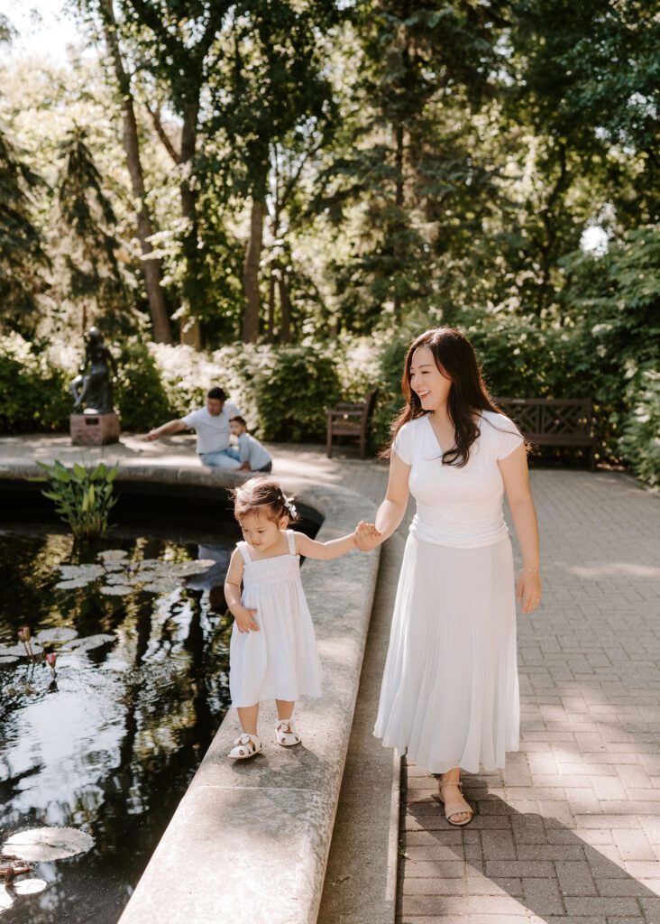 Mother and child portrait during a Winnipeg family session