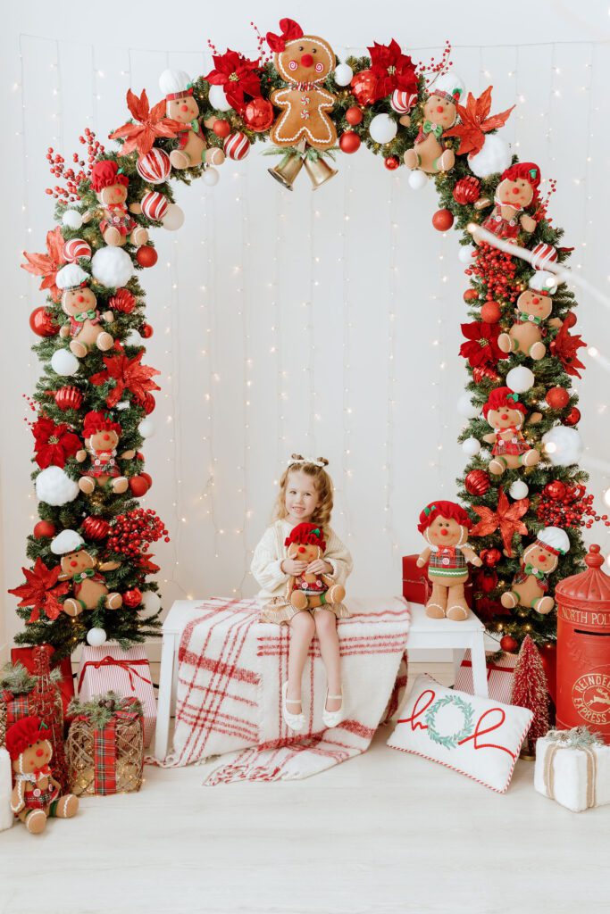 Family holiday photography session in Winnipeg