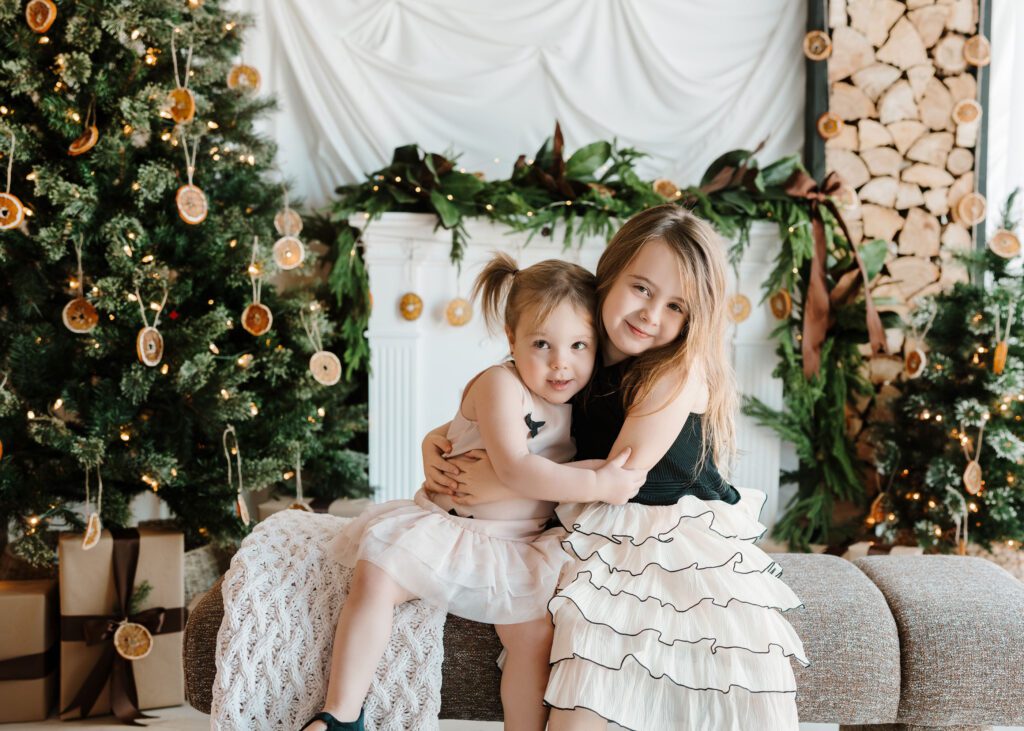 Beautiful Christmas family portraits in Winnipeg Manitoba